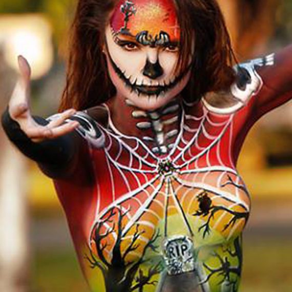 Body Face Painting Halloween Costume Ideas Skincognito Body Painting